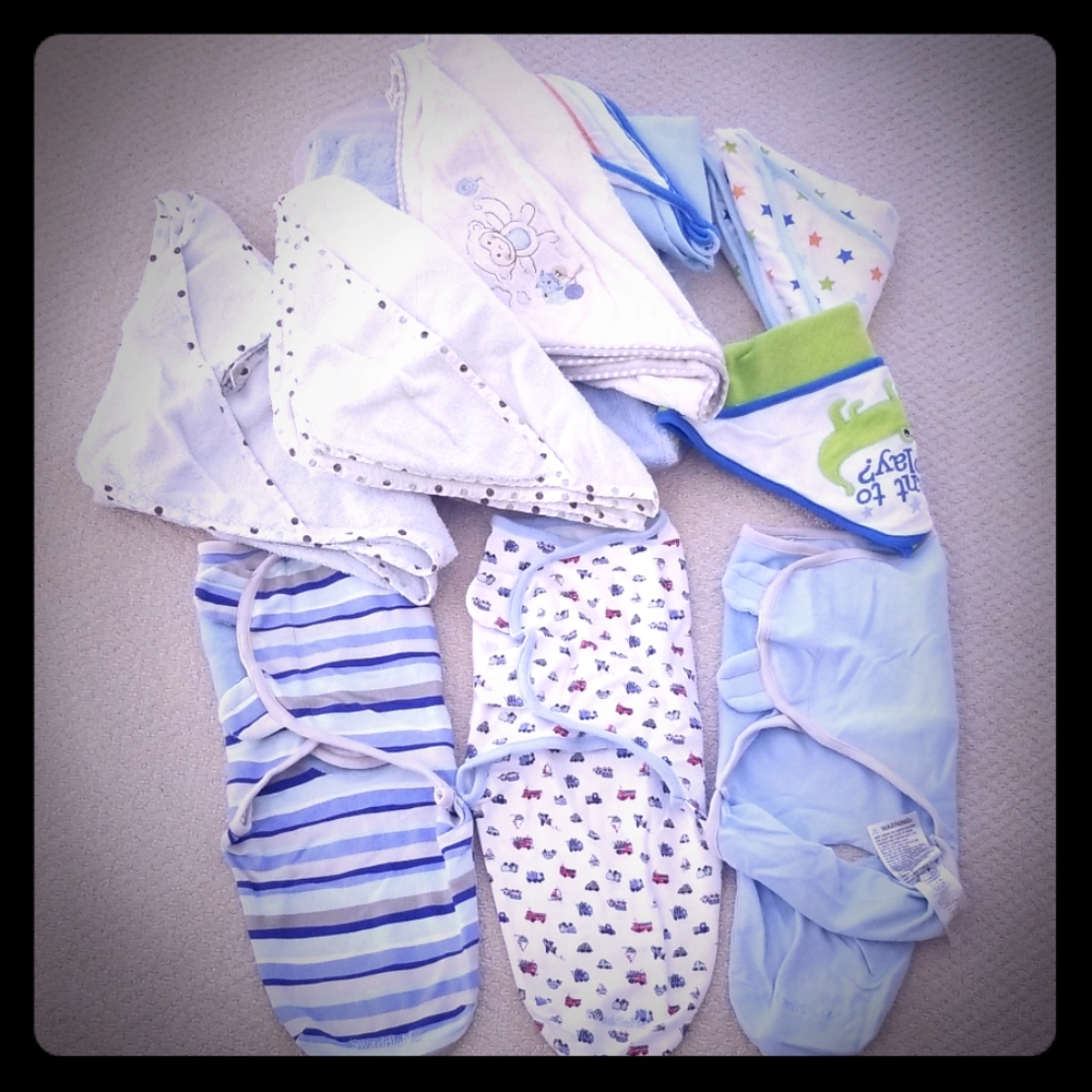 🧸Baby Bundle Deal🍼Swaddleme and towels